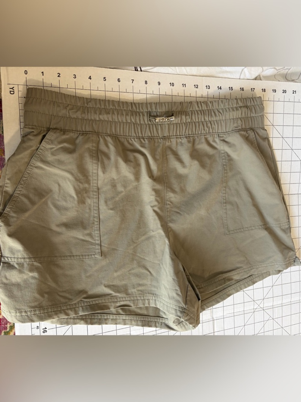 RBX Women's Athletic Shorts in Olive